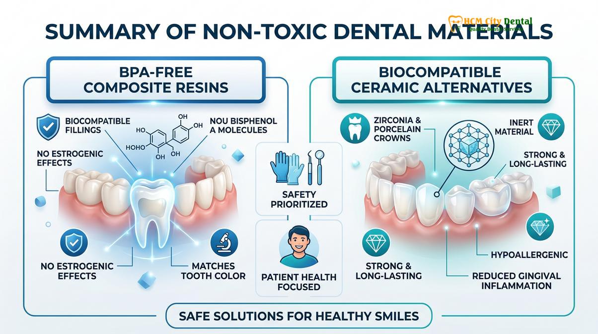 Summary diagram of holistic dentist Vietnam