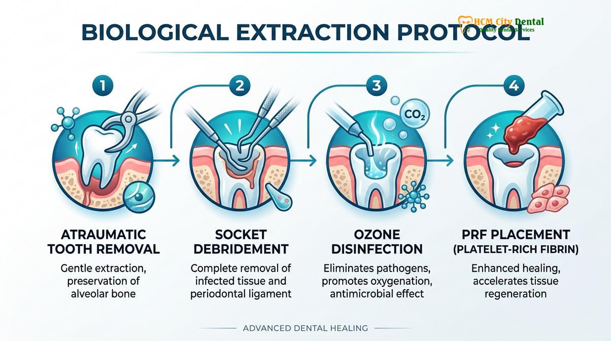 Summary diagram of root canal alternatives