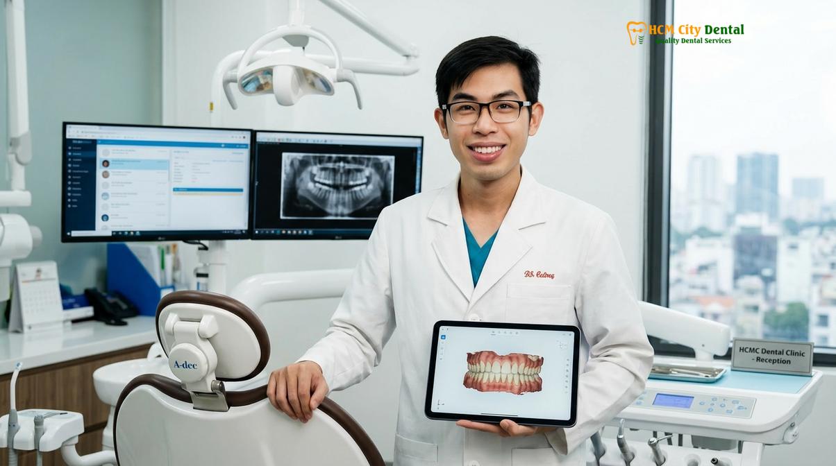 Dr. Nguyen Van Cuong DDS at HCMC Dental Clinic