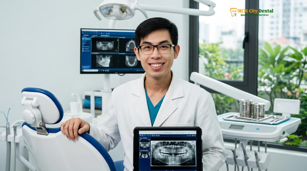 Dr. Nguyen Van Cuong DDS at HCMC Dental Clinic