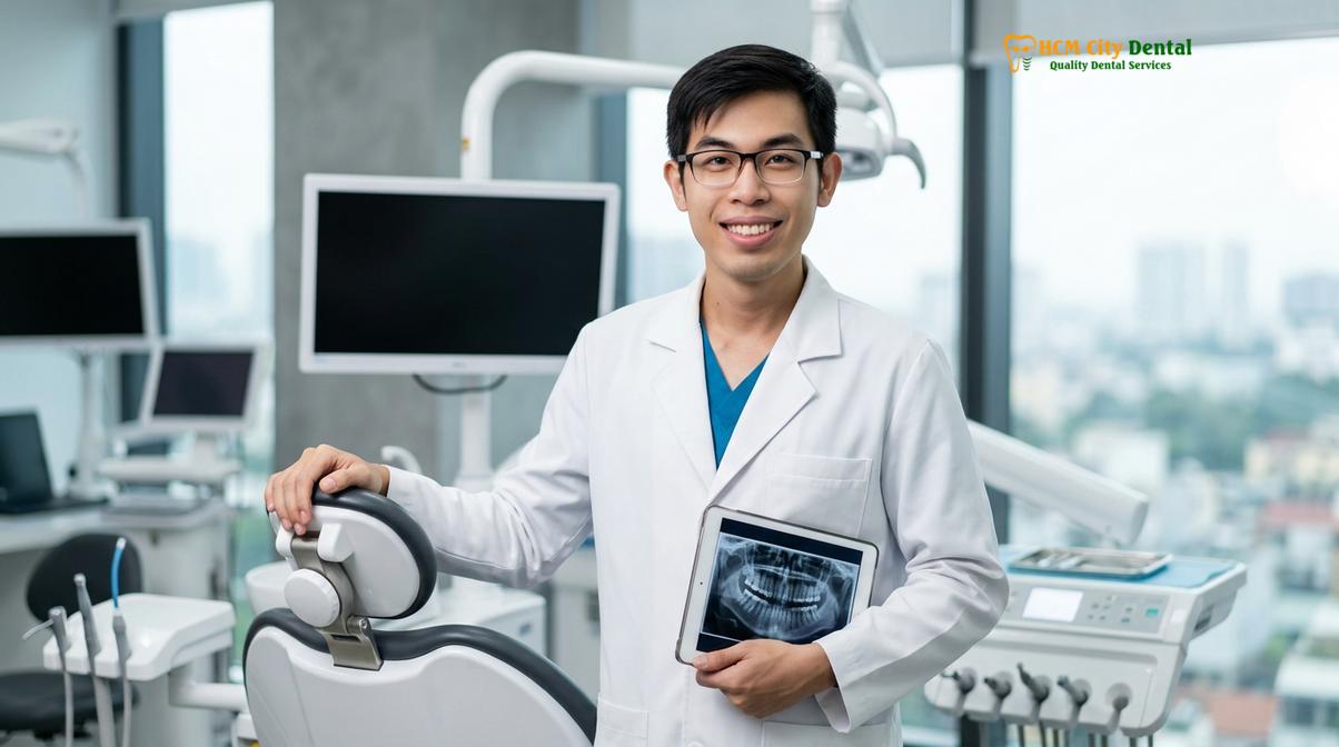 Dr. Nguyen Van Cuong DDS at HCMC Dental Clinic