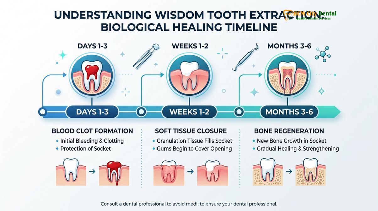 Summary diagram of horizontal wisdom tooth