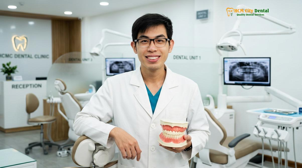 Dr. Nguyen Van Cuong DDS at HCMC Dental Clinic