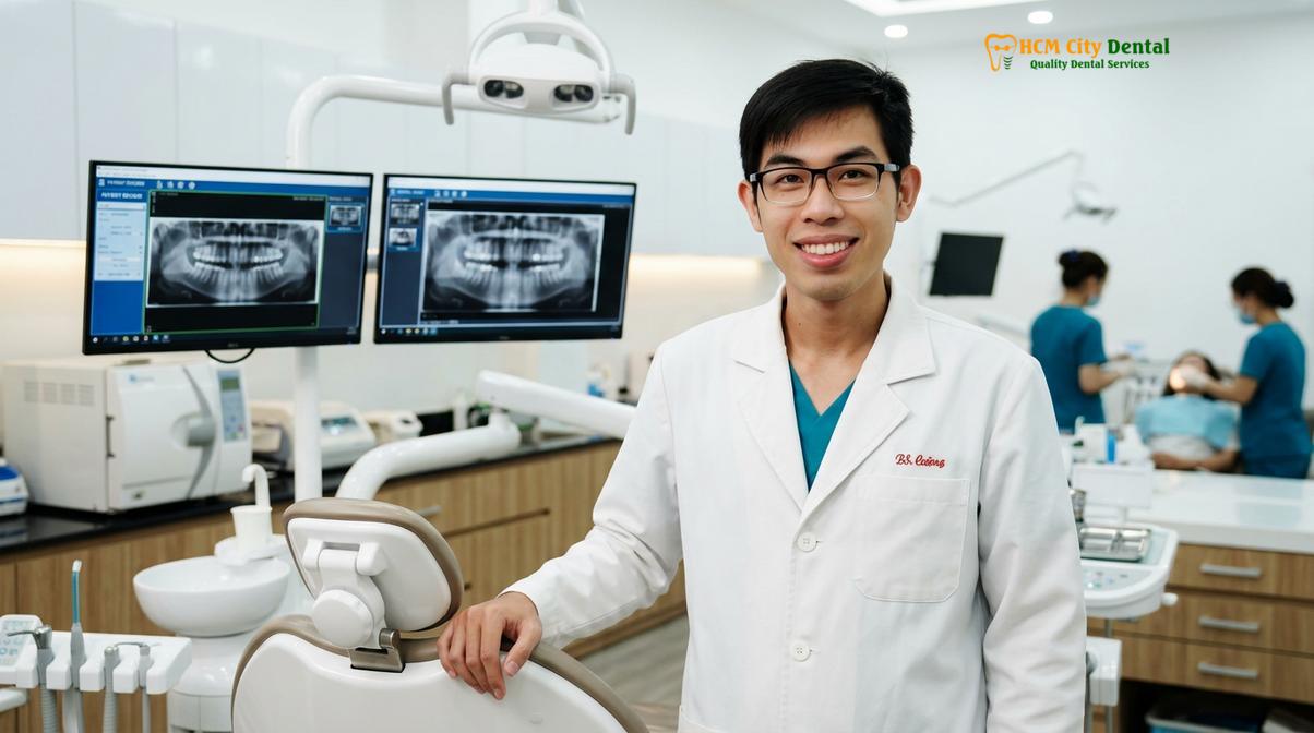 Dr. Nguyen Van Cuong DDS at HCMC Dental Clinic