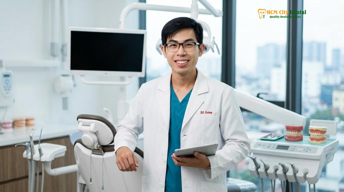 Dr. Nguyen Van Cuong DDS at HCMC Dental Clinic