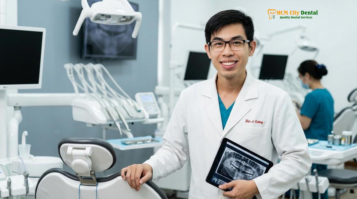 Dr. Nguyen Van Cuong DDS at HCMC Dental Clinic