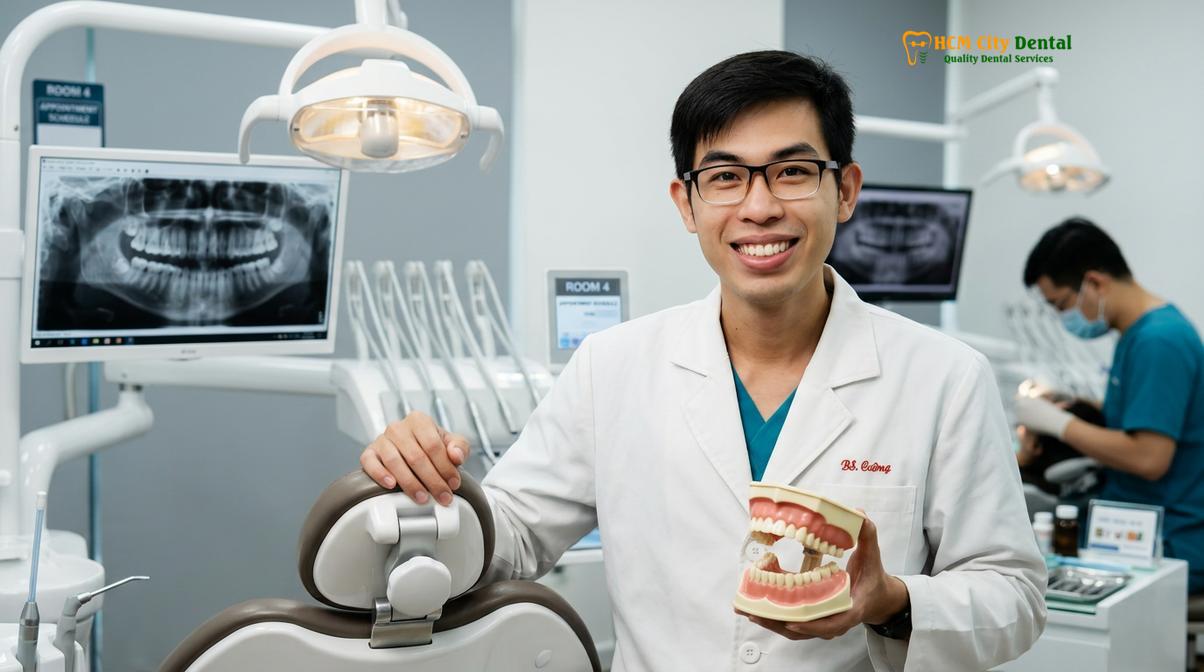 Dr. Nguyen Van Cuong DDS at HCMC Dental Clinic