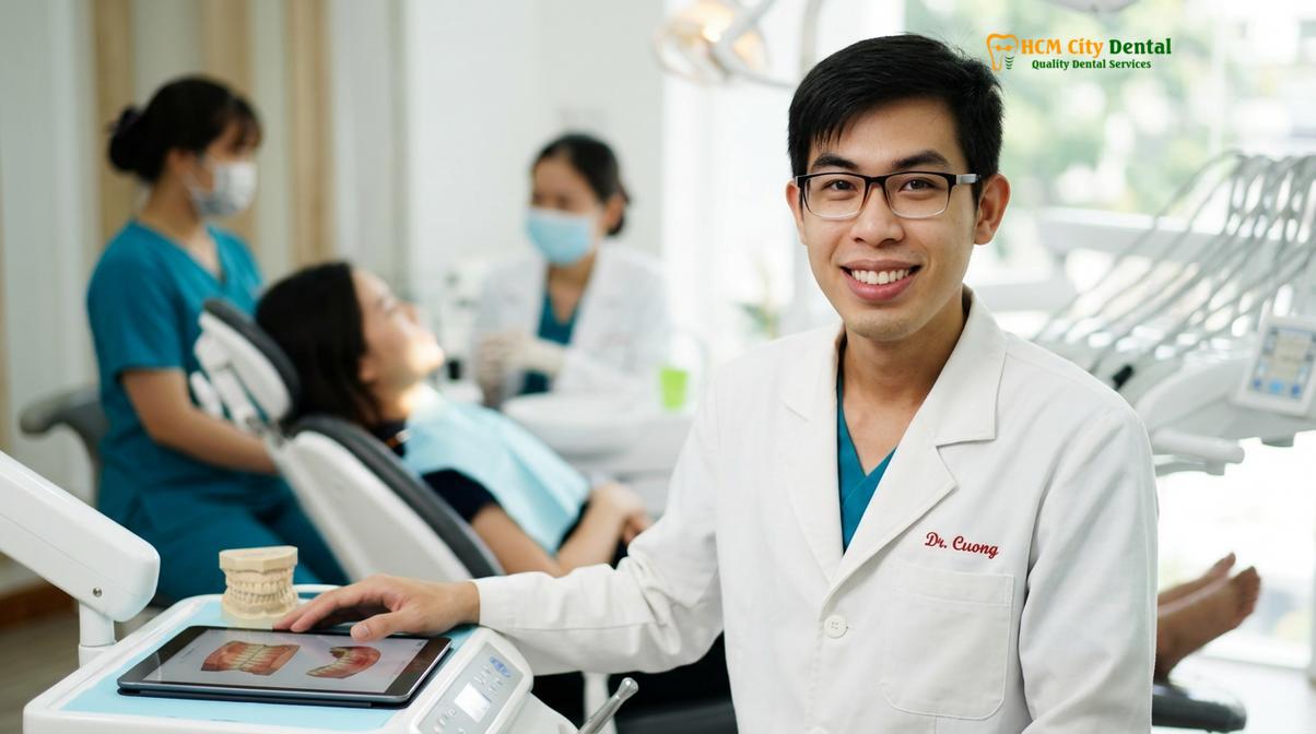 Dr. Nguyen Van Cuong DDS at HCMC Dental Clinic