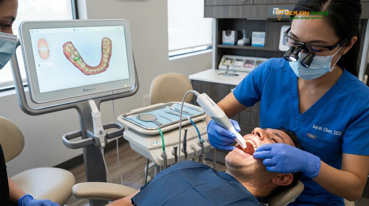 Clinical illustration of how long do porcelain inlays last