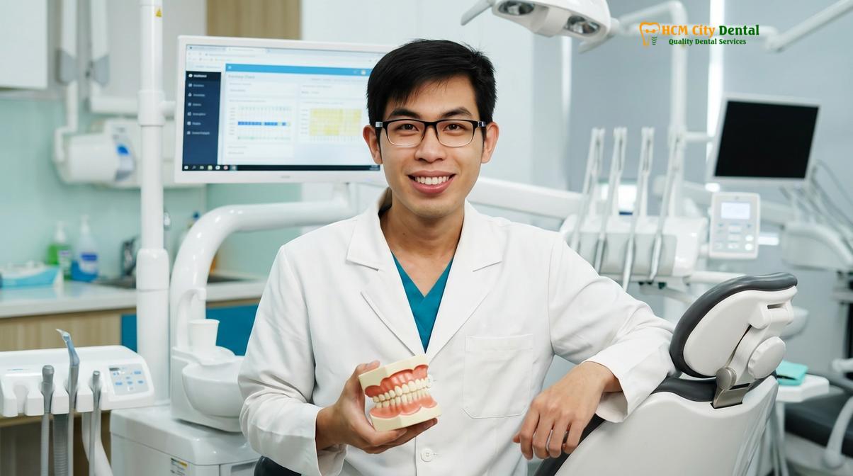 Dr. Nguyen Van Cuong DDS at HCMC Dental Clinic