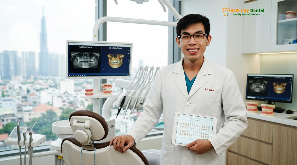 Dr. Nguyen Van Cuong DDS at HCMC Dental Clinic
