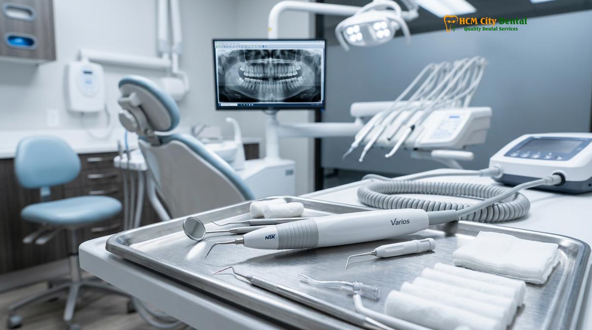 Clinical illustration of how long does dental cleaning take