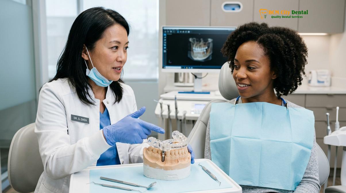 Visual description of how long does dental implant procedure take