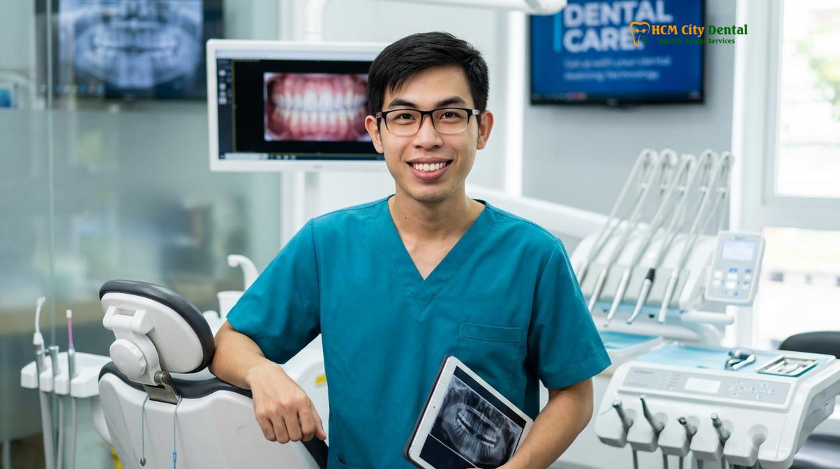 Dr. Nguyen Van Cuong DDS at HCMC Dental Clinic