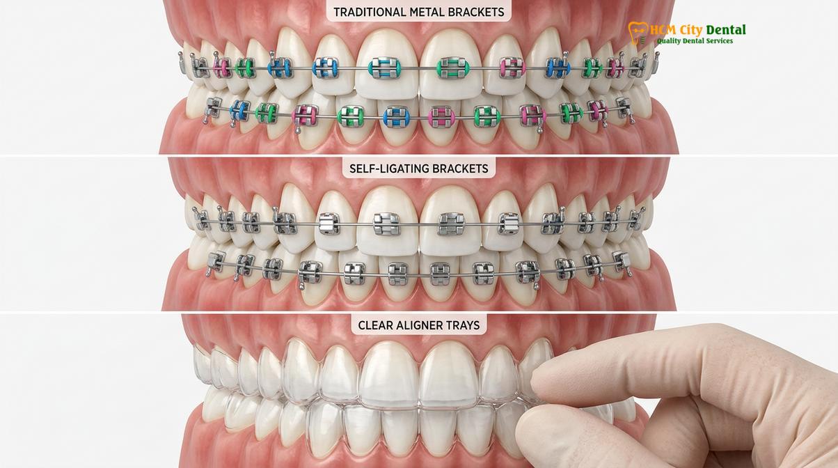 Clinical photography related to how long do you have to wear braces