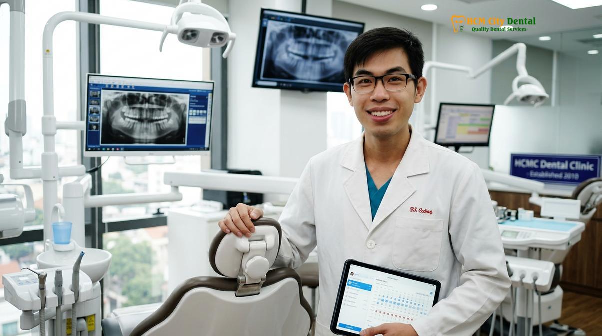 Dr. Nguyen Van Cuong DDS at HCMC Dental Clinic