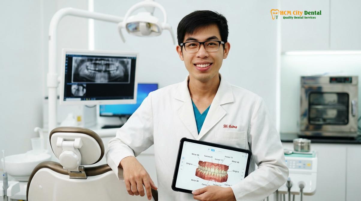 Dr. Nguyen Van Cuong DDS at HCMC Dental Clinic