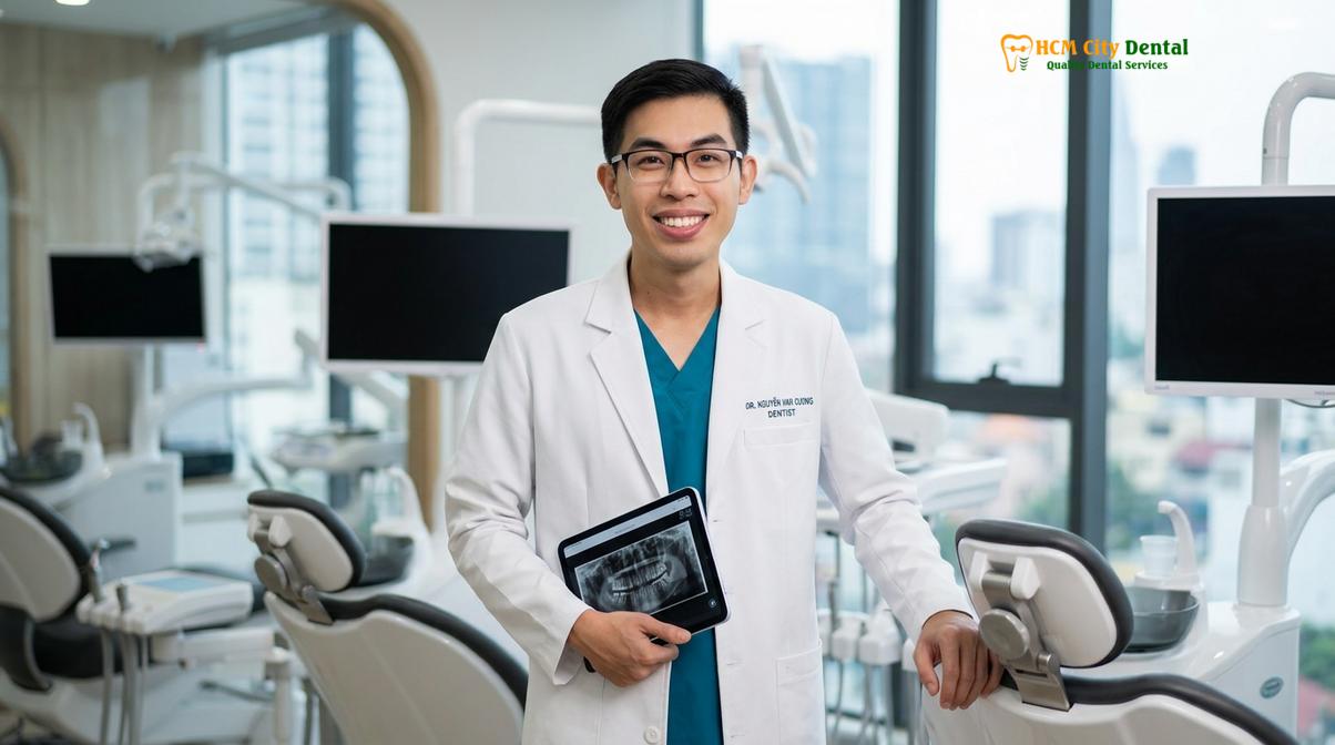 Dr. Nguyen Van Cuong DDS at HCMC Dental Clinic