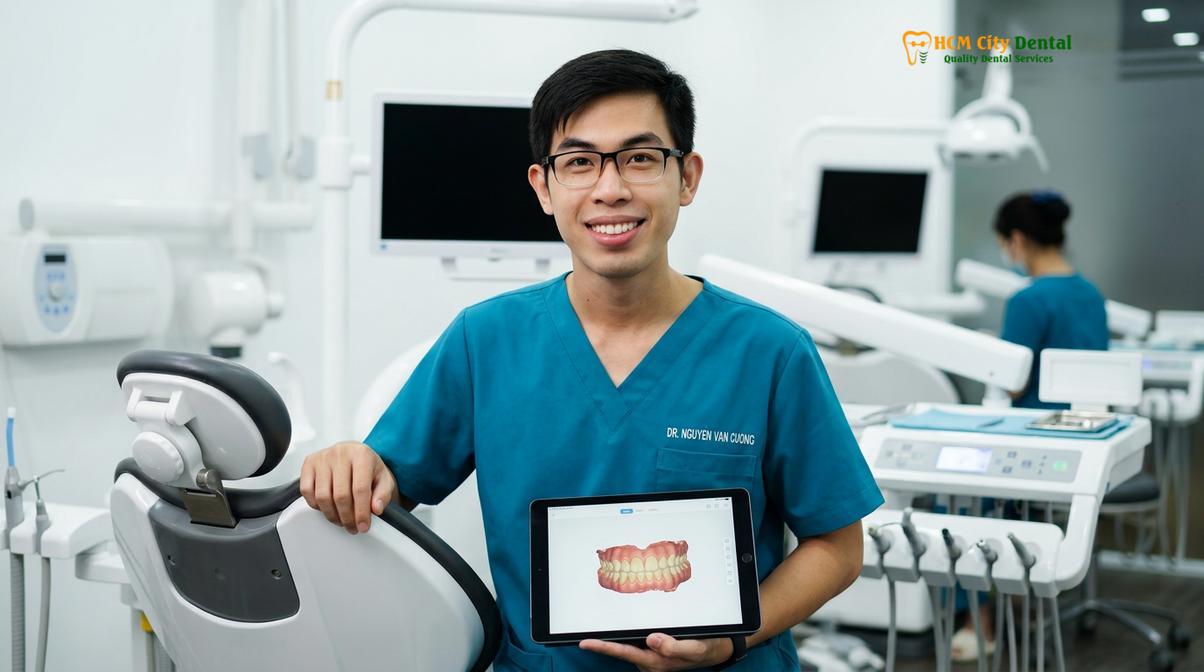 Dr. Nguyen Van Cuong DDS at HCMC Dental Clinic