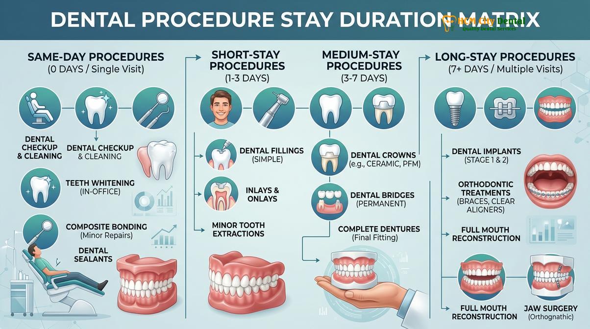 Clinical photography related to how many days stay in Vietnam for dental work