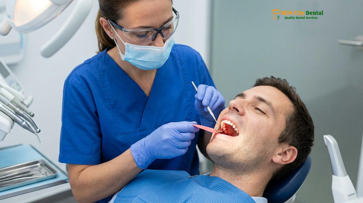 Visual description of how many days stay in Vietnam for dental work