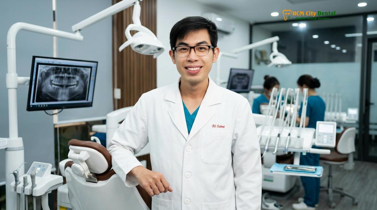 Dr. Nguyen Van Cuong DDS at HCMC Dental Clinic