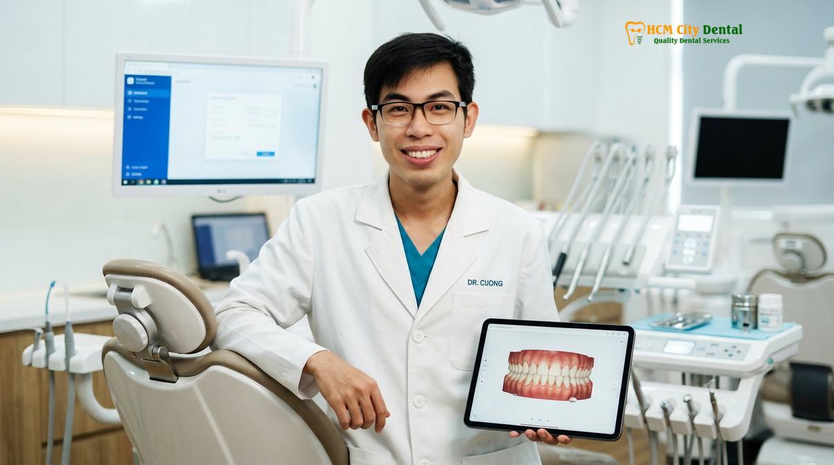 Dr. Nguyen Van Cuong DDS at HCMC Dental Clinic