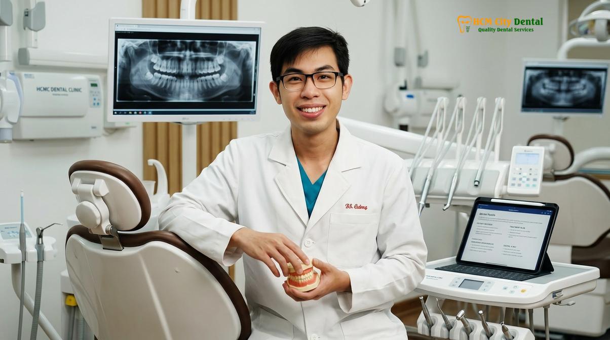 Dr. Nguyen Van Cuong DDS at HCMC Dental Clinic