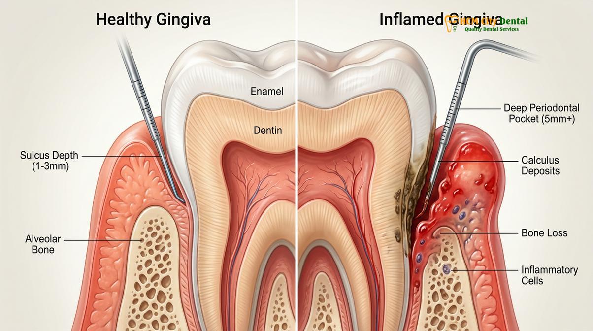 Clinical photography related to how much does a teeth cleaning cost without insurance