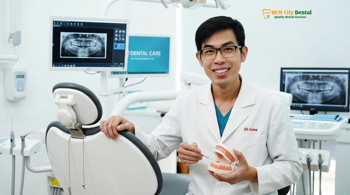 Dr. Nguyen Van Cuong DDS at HCMC Dental Clinic