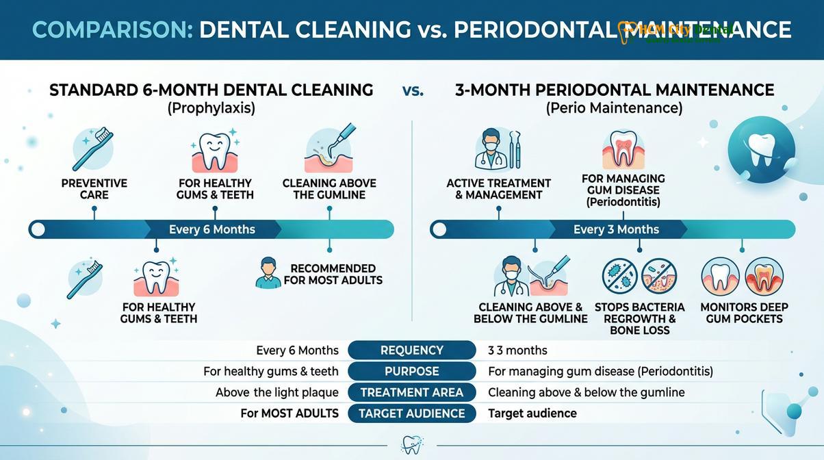 Summary diagram of How Often Dental Cleaning Expat Vietnam