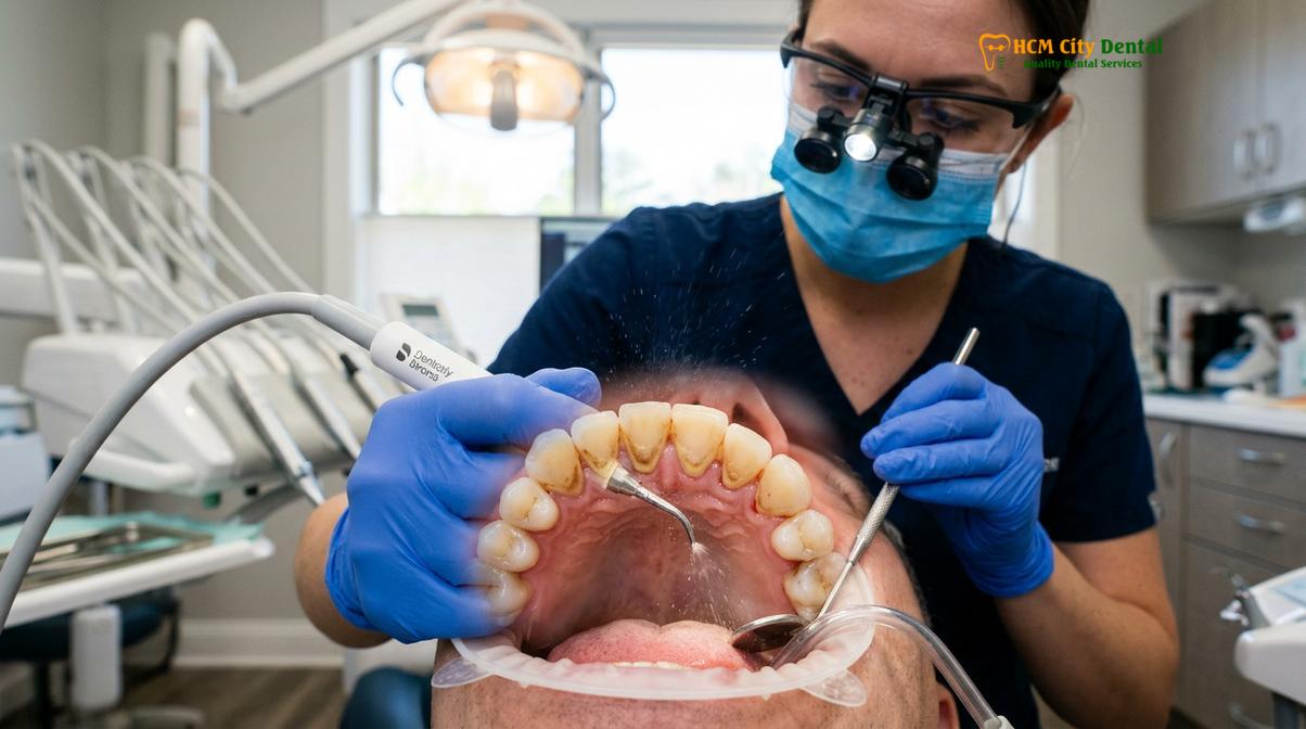 Clinical illustration of how often should you have your teeth cleaned