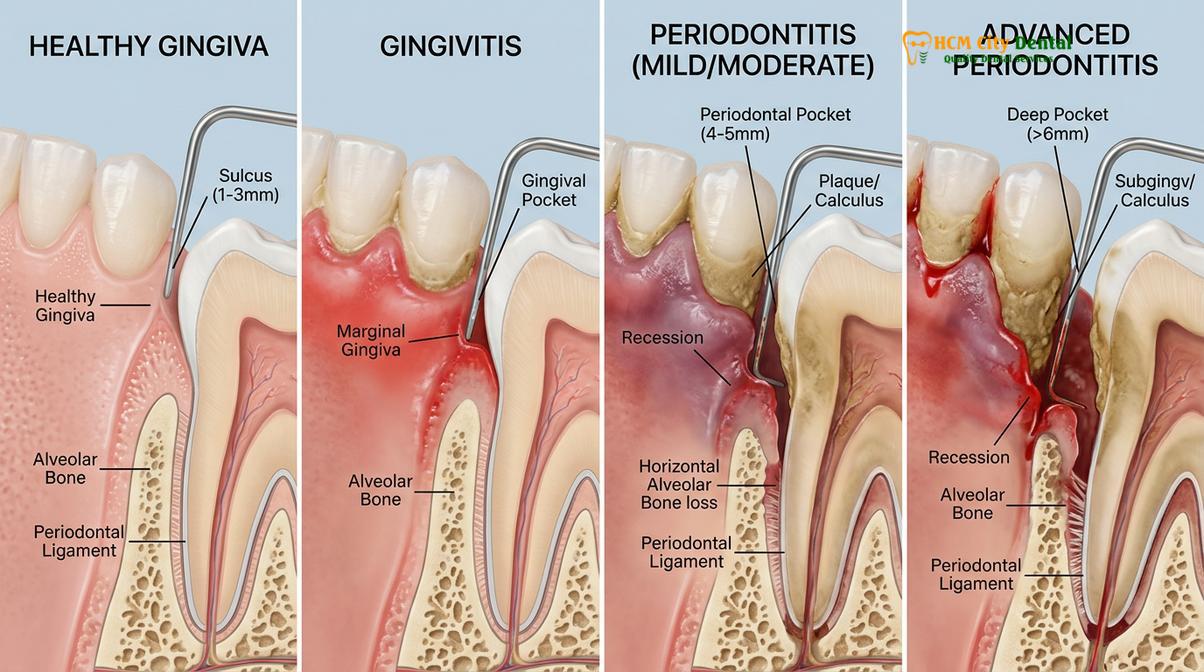 Clinical photography related to how often should you have your teeth cleaned