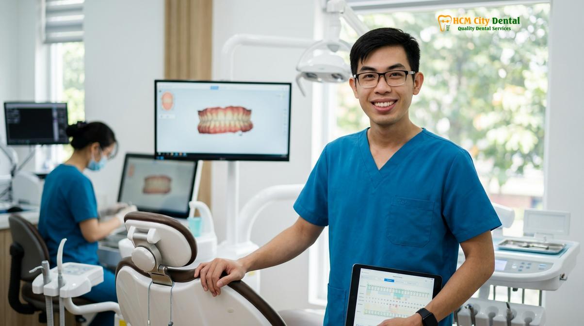 Dr. Nguyen Van Cuong DDS at HCMC Dental Clinic