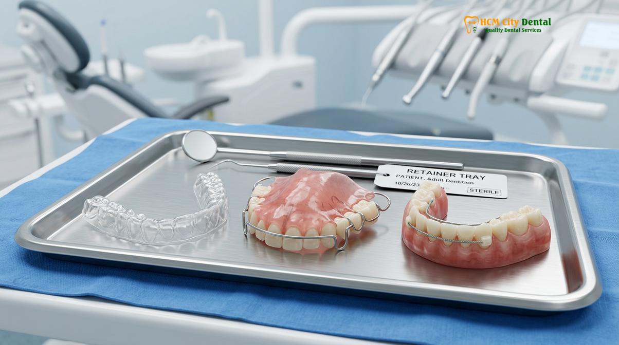 Clinical photography related to how do retainers work