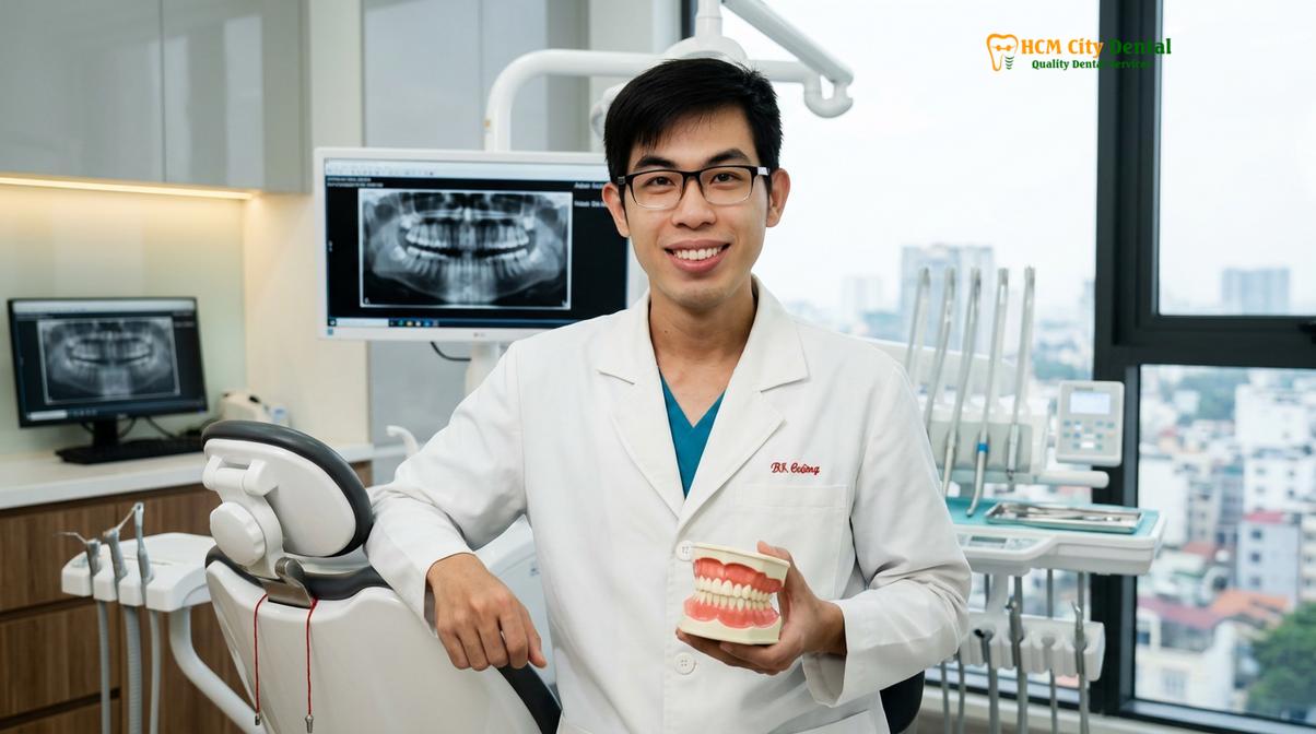 Dr. Nguyen Van Cuong DDS at HCMC Dental Clinic