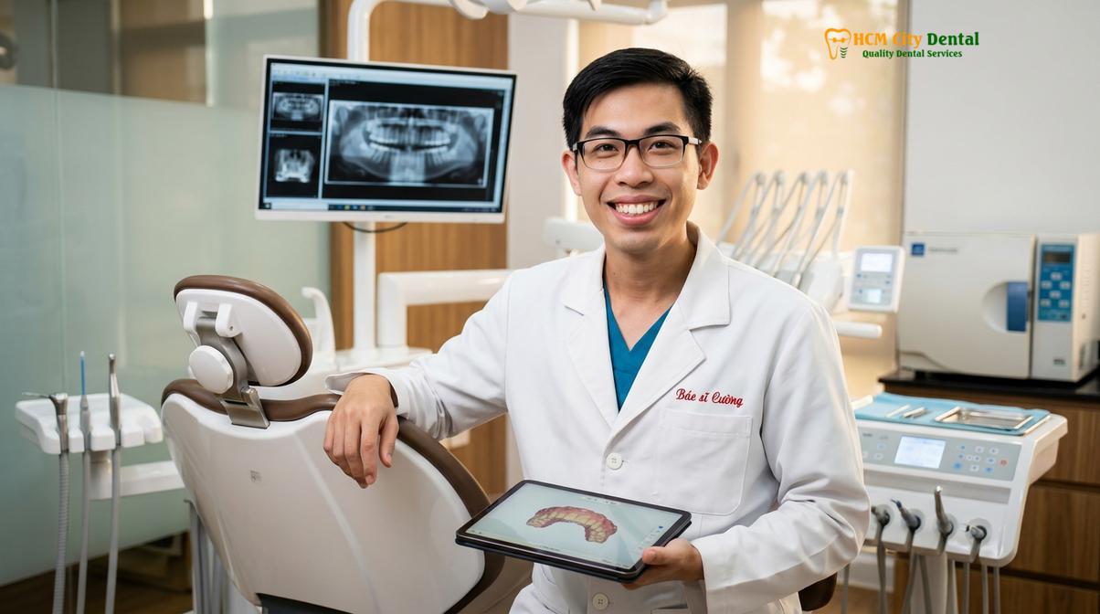 Dr. Nguyen Van Cuong DDS at HCMC Dental Clinic