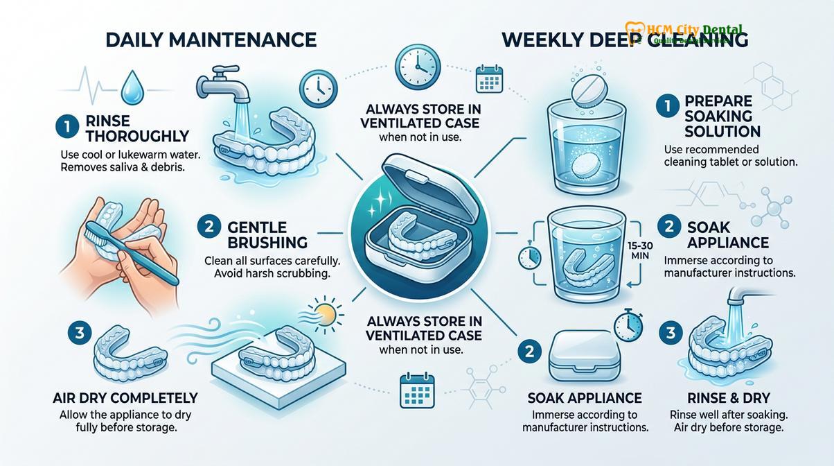 Summary diagram of clean sleep apnea device