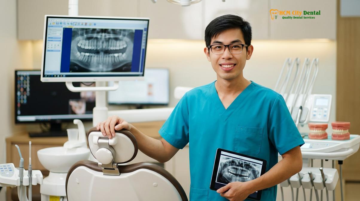 Dr. Nguyen Van Cuong DDS at HCMC Dental Clinic