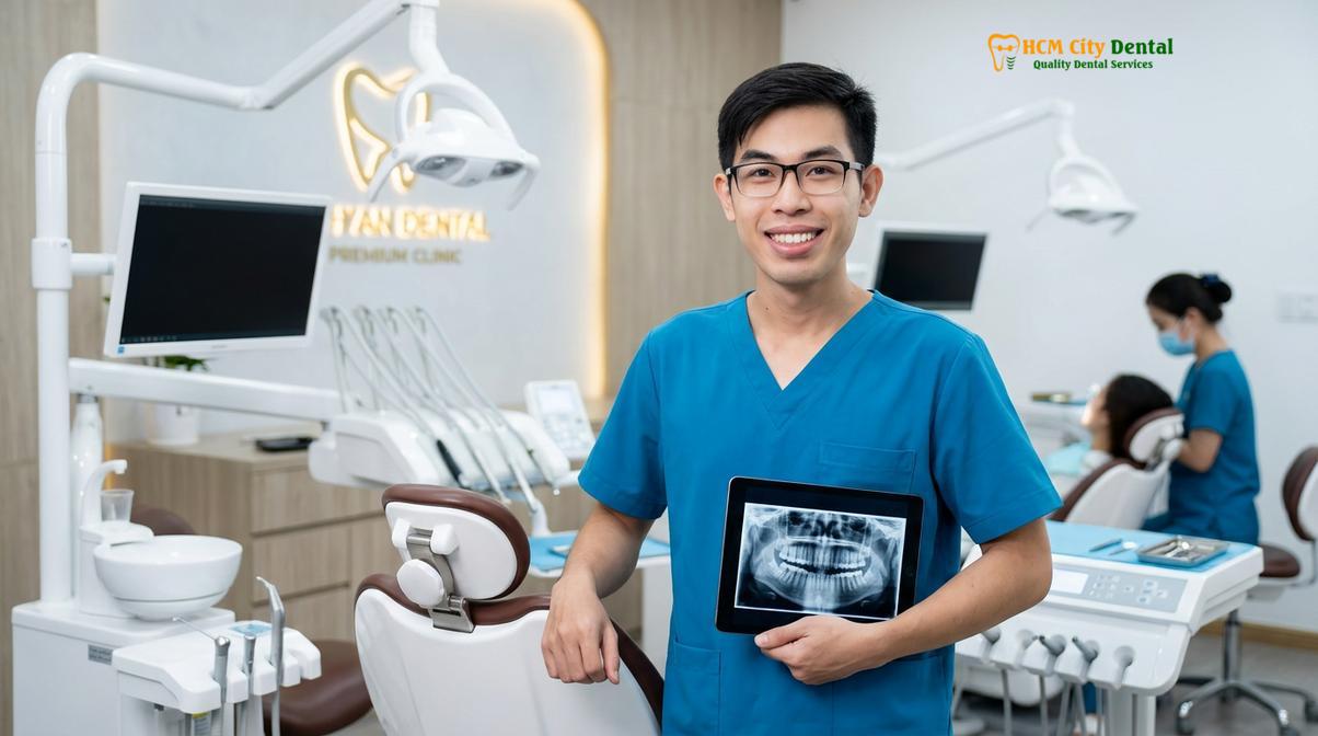 Dr. Nguyen Van Cuong DDS at HCMC Dental Clinic