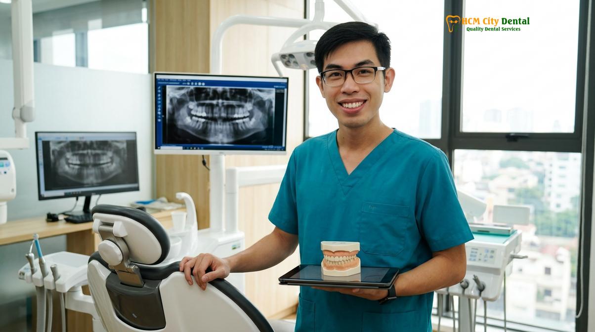 Dr. Nguyen Van Cuong DDS at HCMC Dental Clinic