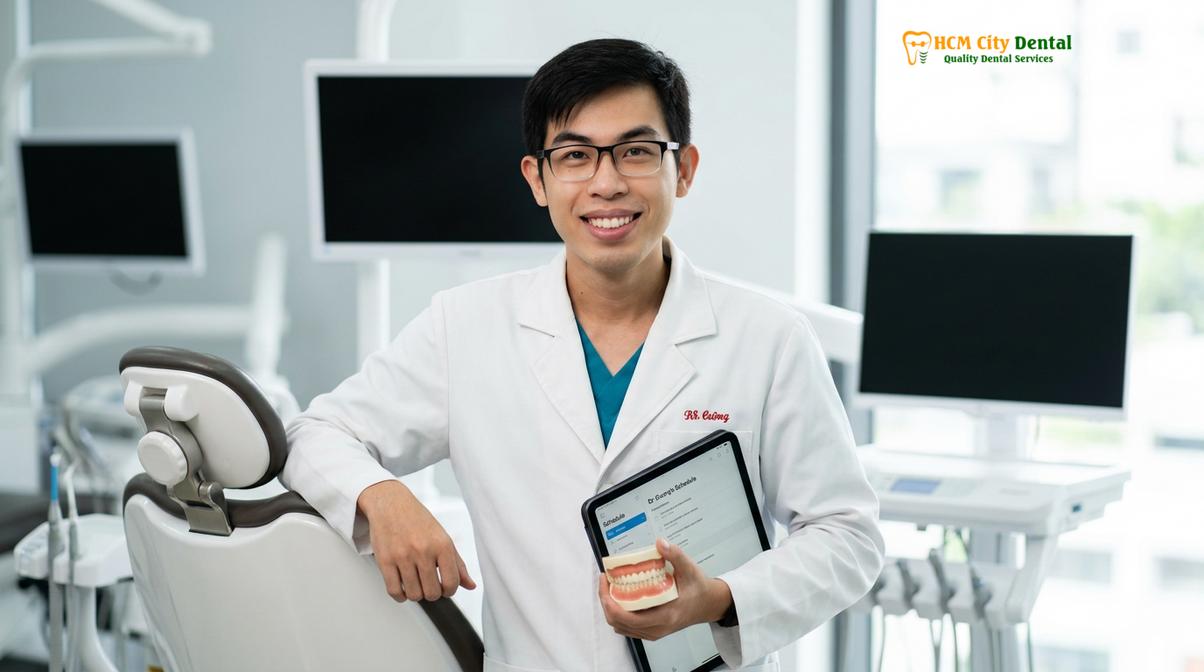Dr. Nguyen Van Cuong DDS at HCMC Dental Clinic