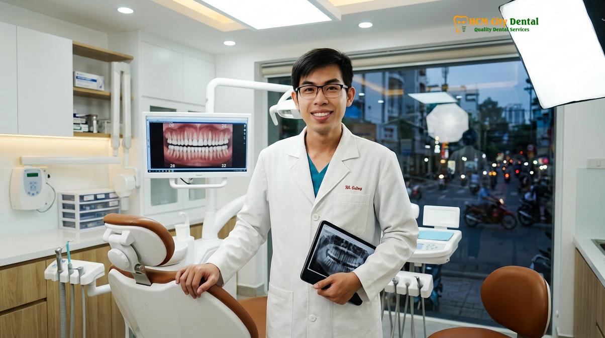 Dr. Nguyen Van Cuong DDS at HCMC Dental Clinic