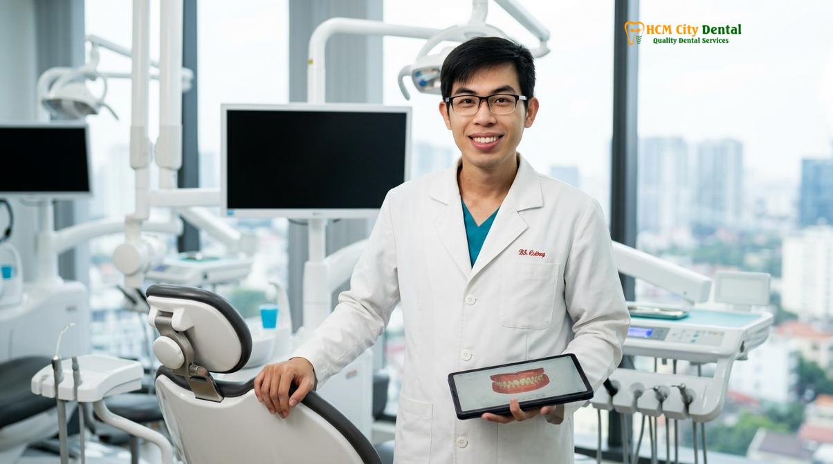 Dr. Nguyen Van Cuong DDS at HCMC Dental Clinic