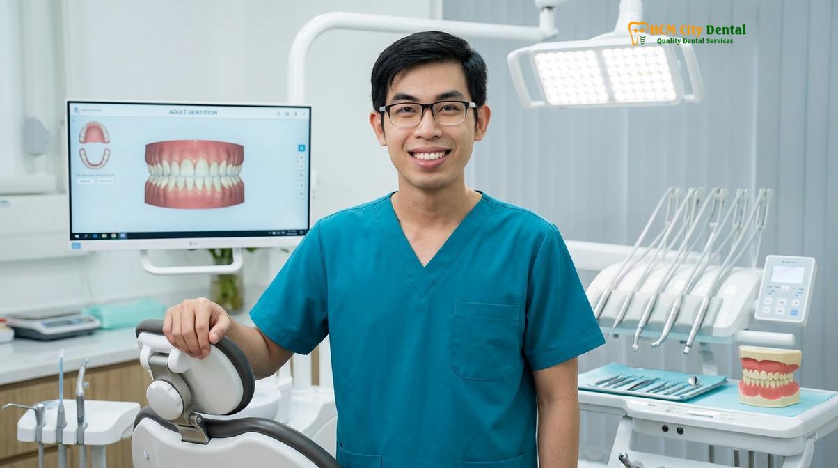 Dr. Nguyen Van Cuong DDS at HCMC Dental Clinic