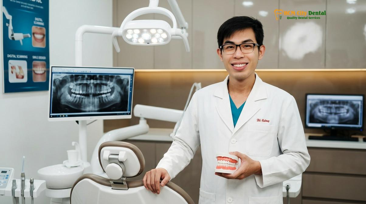 Dr. Nguyen Van Cuong DDS at HCMC Dental Clinic