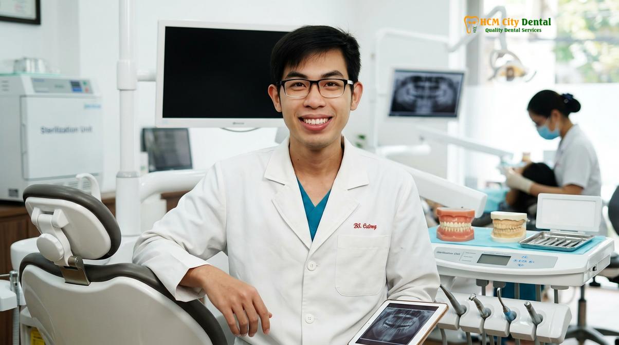 Dr. Nguyen Van Cuong DDS at HCMC Dental Clinic