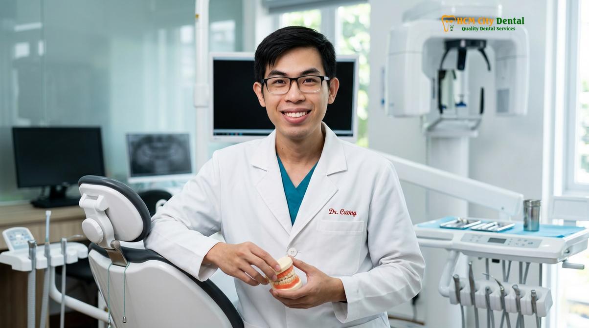 Dr. Nguyen Van Cuong DDS at HCMC Dental Clinic