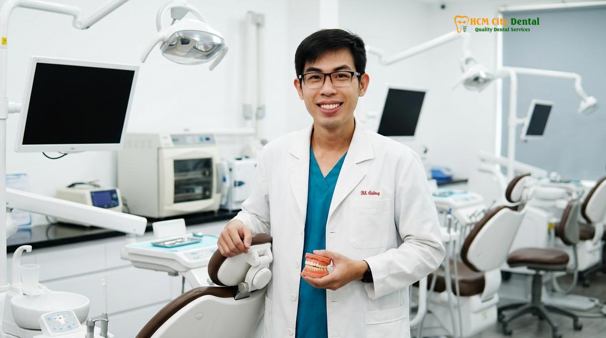 Dr. Nguyen Van Cuong DDS at HCMC Dental Clinic
