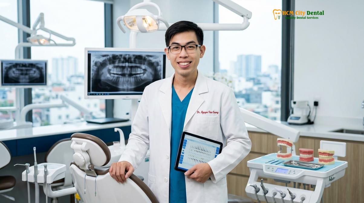 Dr. Nguyen Van Cuong DDS at HCMC Dental Clinic